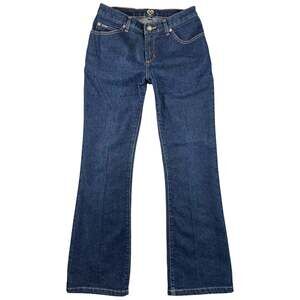Vintage XOXO Jeans Y2K Bootcut Dark Wash Mid Rise Denim Retro Minimalist - 9/10